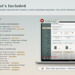 Ultimate Invoice & Client Tracker