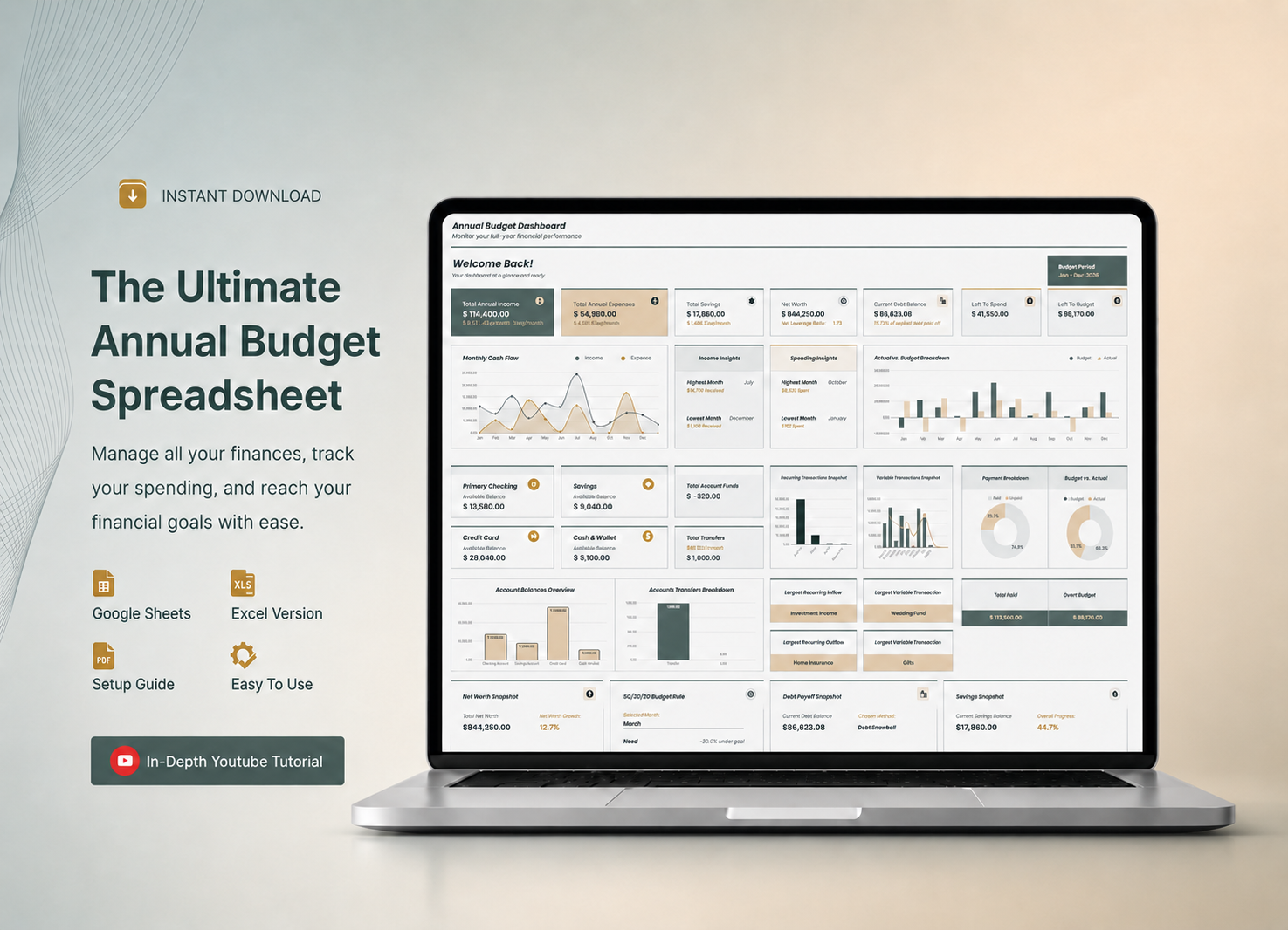 Ultimate Annual Budget