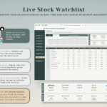 Stock & ETF Portfolio Spreadsheet Tracker