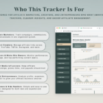 Affiliate Marketing Tracker