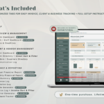 PLR Invoice & Client Tracker