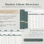 PLR Invoice & Client Tracker