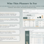 50/30/20 Budget Planner