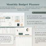50/30/20 Budget Planner