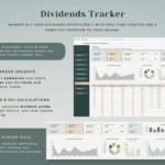 Stock & ETF Portfolio Spreadsheet Tracker