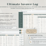 PLR Invoice & Client Tracker
