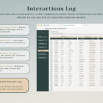 Client CRM & Lead Tracker