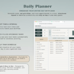 Daily Task & Project Tracker
