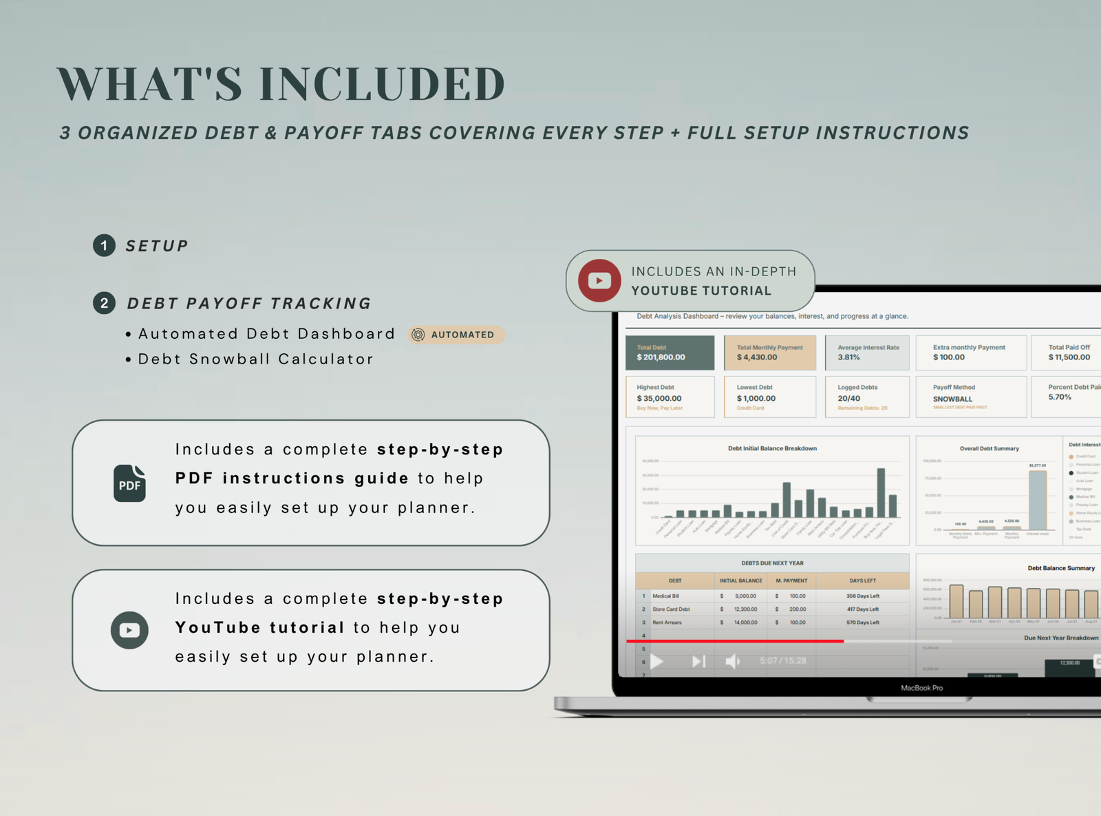 Debt Snowball Calculator