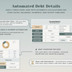 Debt Snowball Calculator