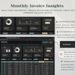 Invoice and Client Tracker - Dark Mode
