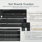 PLR Income & Expense Tracker - Dark Mode