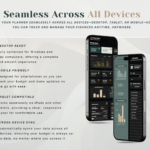 PLR Income & Expense Tracker - Dark Mode