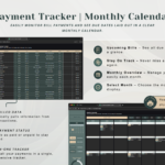 PLR Income & Expense Tracker - Dark Mode