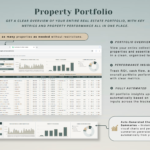 Real Estate Investment Tracker