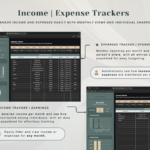 Ultimate Annual Budget- Dark Mode