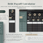Ultimate Annual Budget- Dark Mode