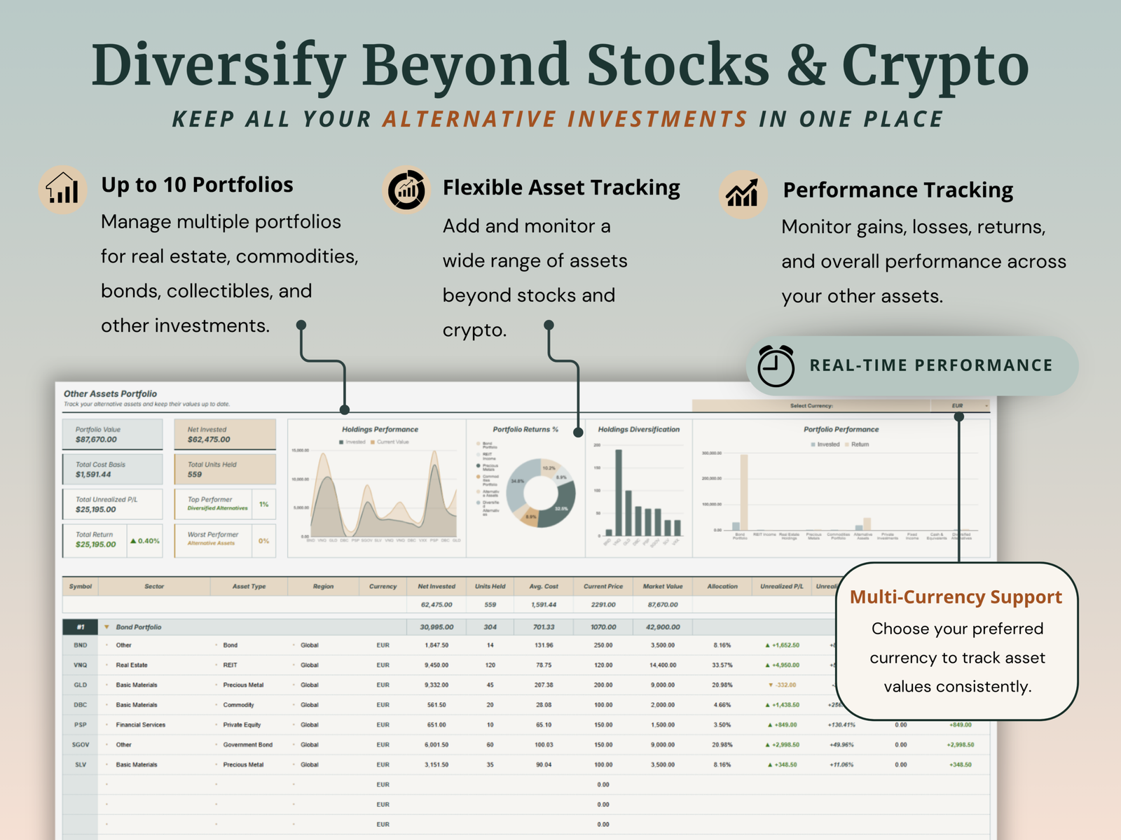 Investment Portfolio Tracker